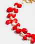 Full view of chrysoprase beaded necklace