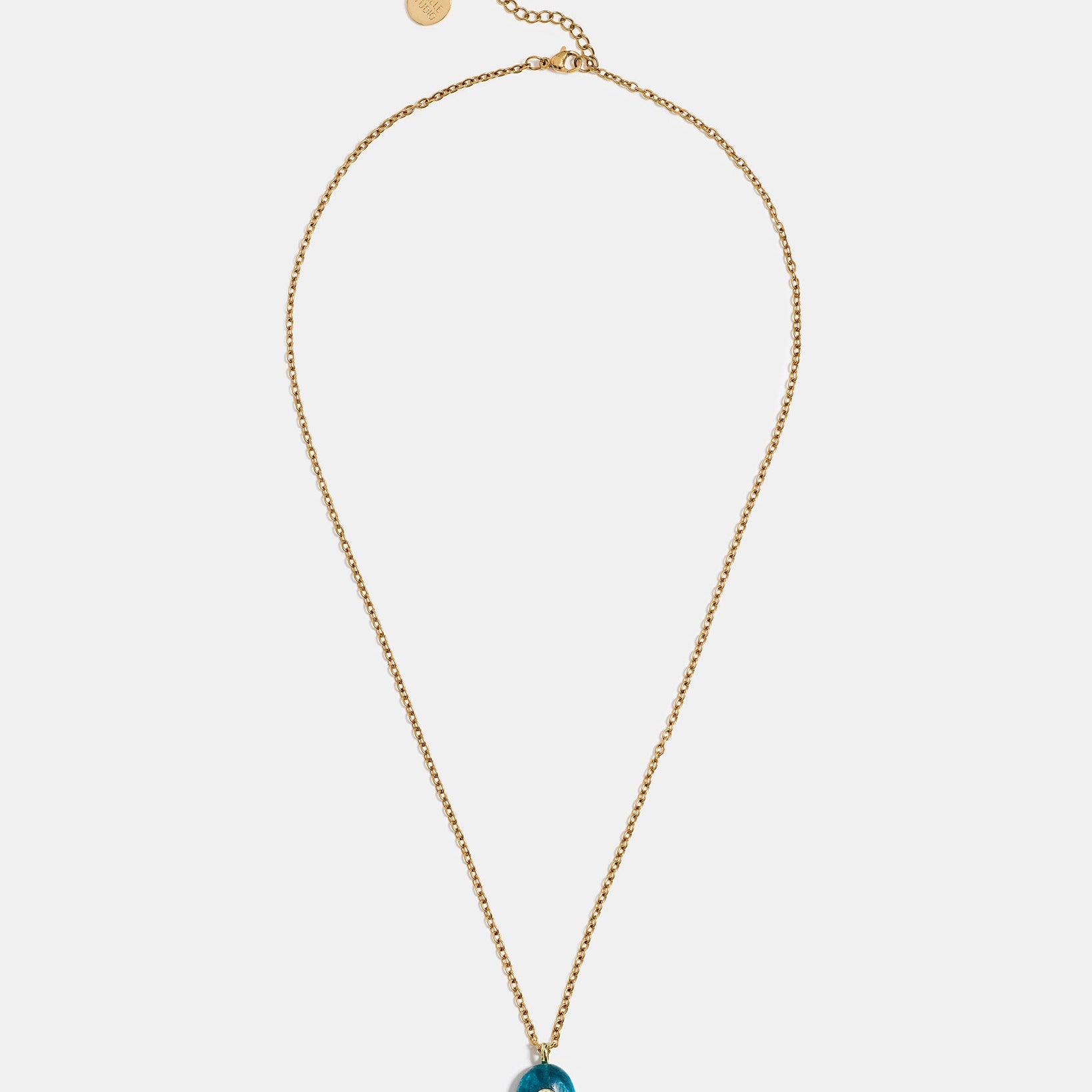 Mare Apatite Oval Pendant Necklace